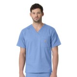 C16418 Carhartt Ripstop Rugged Flex Men's Slim Fit 6 Pocket Scrub Top