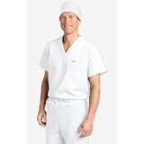 MOBB unisexe à encolure en V Scrub Top (La vue de l'Homme) - White (WH)