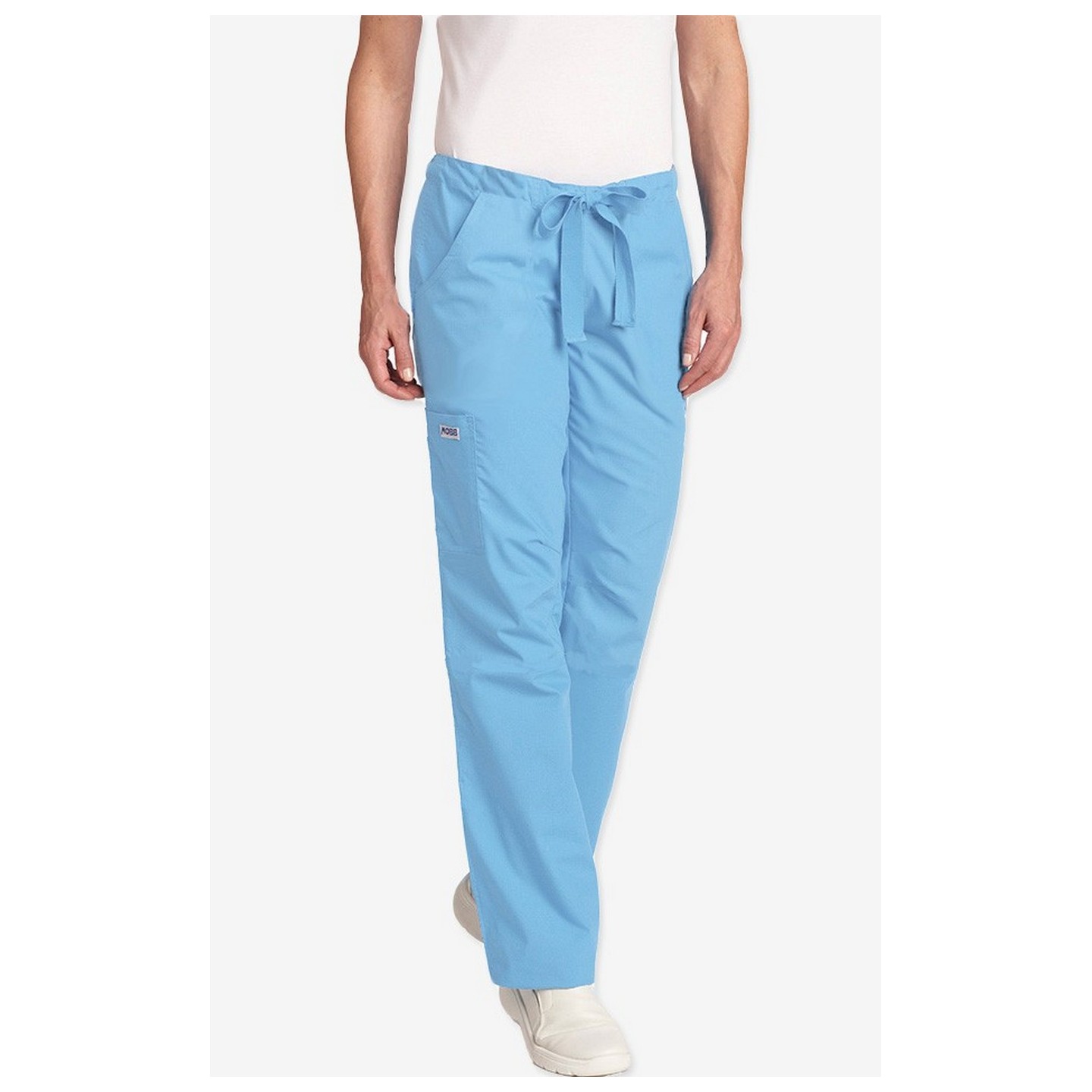 MOBB Drawstring Scrub Pant with 5 Pockets - Sky Blue (SB)