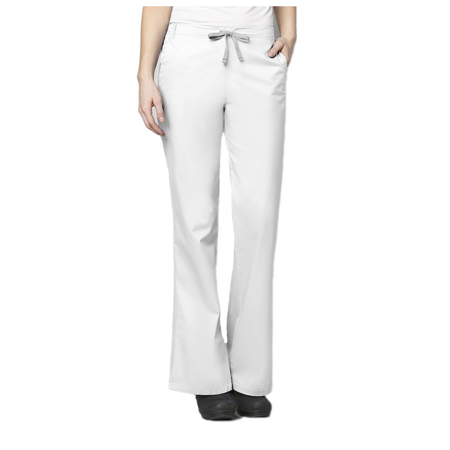 502 WonderWORK Women’s Flare Leg Drawstring Scrub Pant - Inseam: Regular 31"