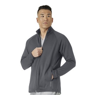 8309 WonderWink Layers Men’s Fleece Full Zip Jacket