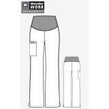 545 WonderWORK Maternity Cargo Scrub Pant