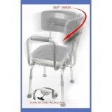 MHSCII - Chaise de douche pivotante 2.0