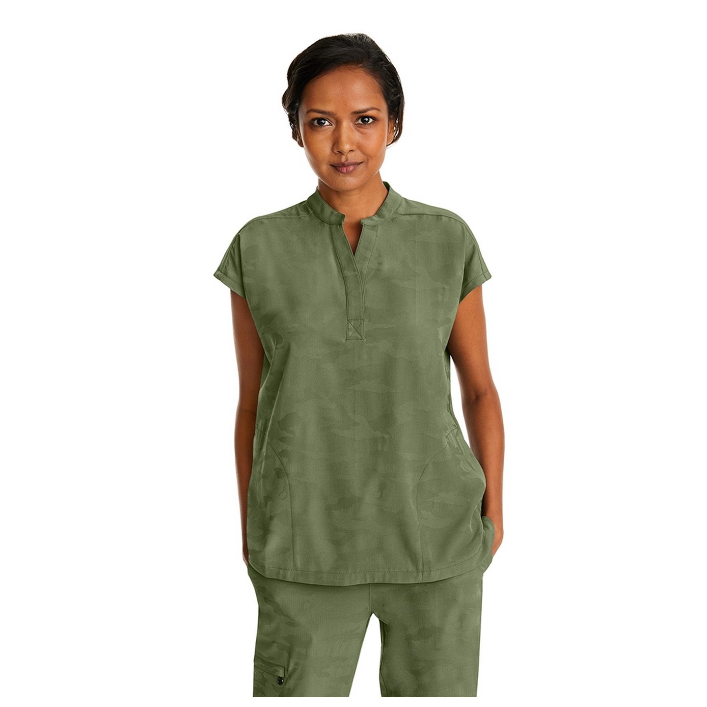 2352 Healing Hands Purple Label Journey Camo Top