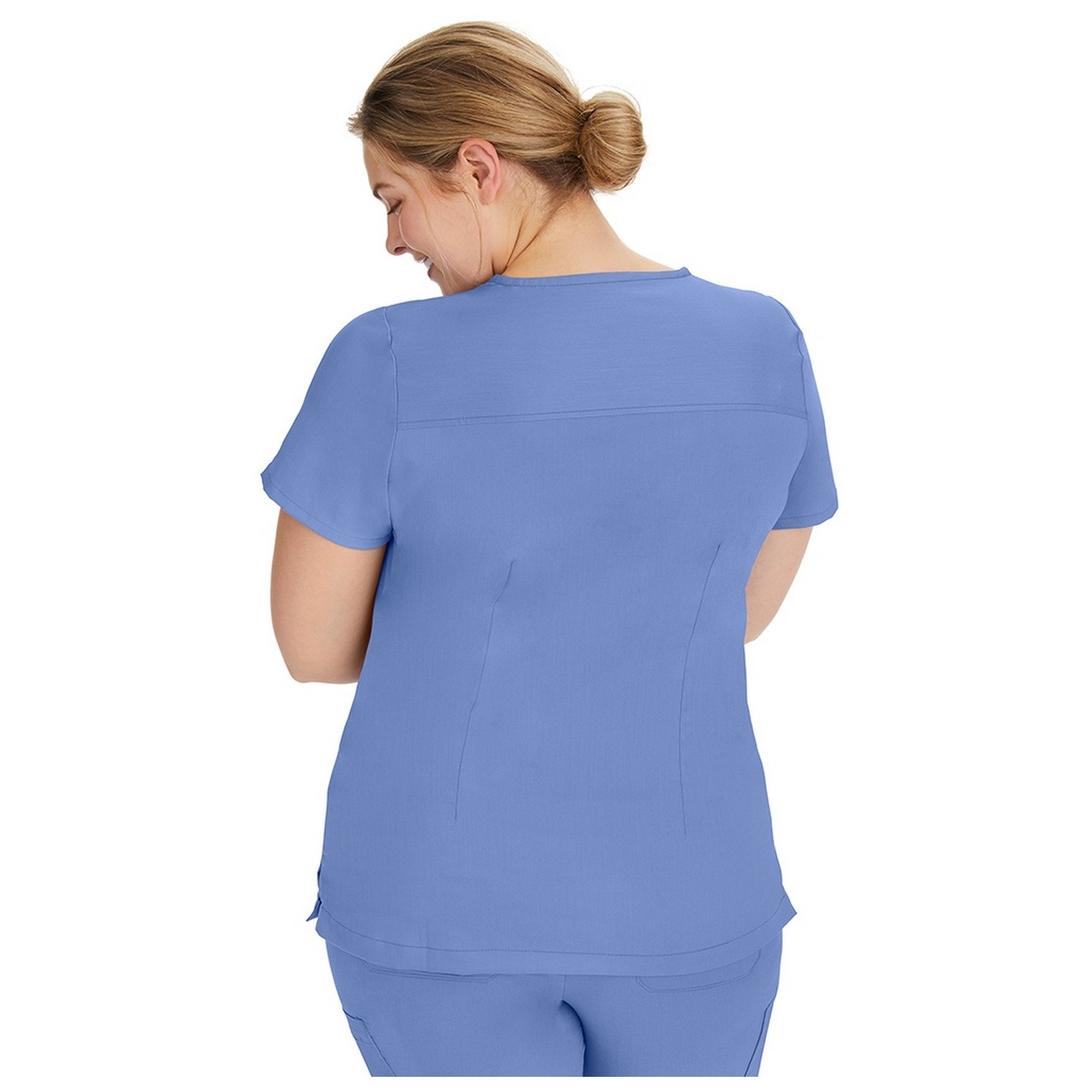 2321 Healing Hands Purple Label Jada One Pocket V-Neck Top