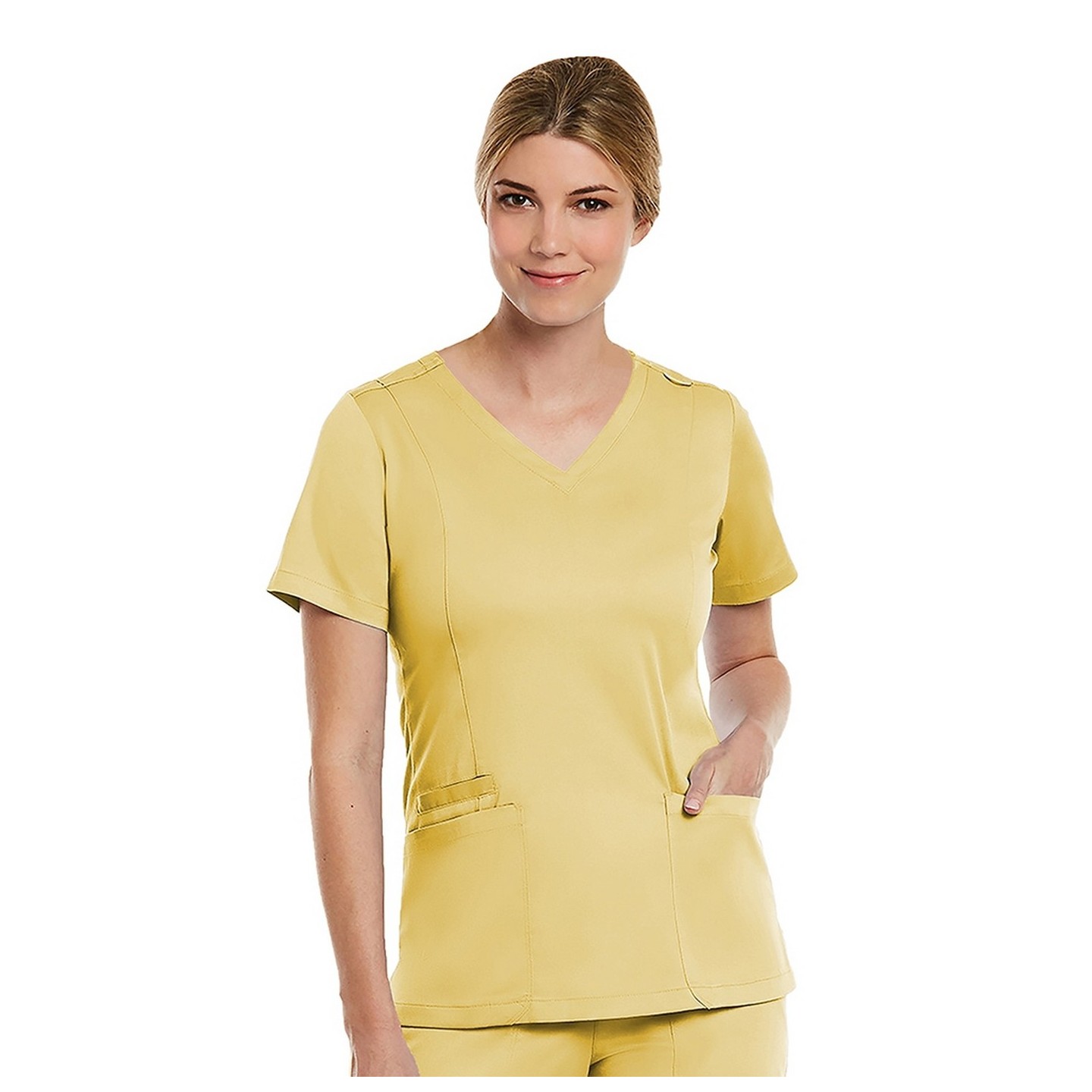 3501 Matrix Both Side V-Neck Top - Maevn