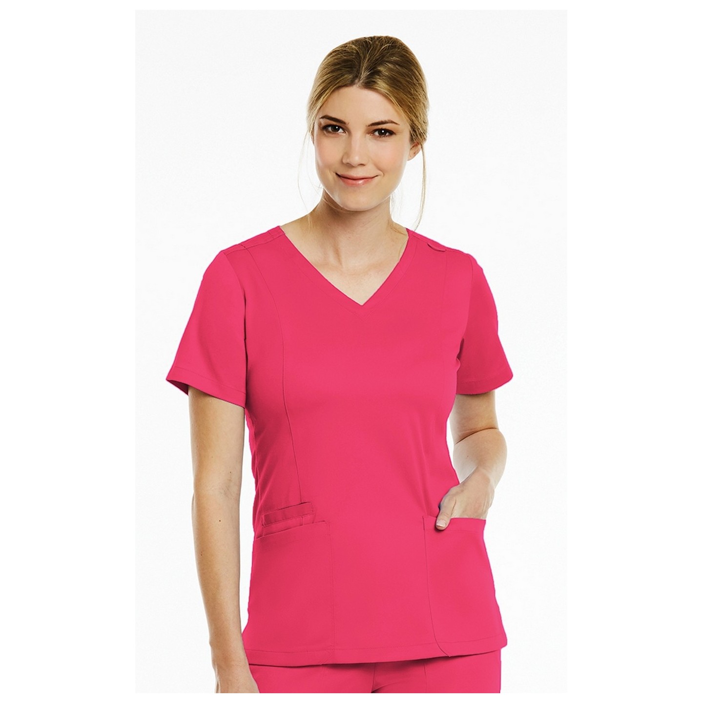 3501 Matrix Both Side V-Neck Top - Maevn