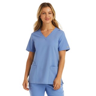 5001 Maevn Momentum Women's Double V-Neck Top