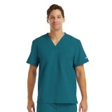 5801 Maevn Momentum Men's Chest Pocket V-Neck Top 