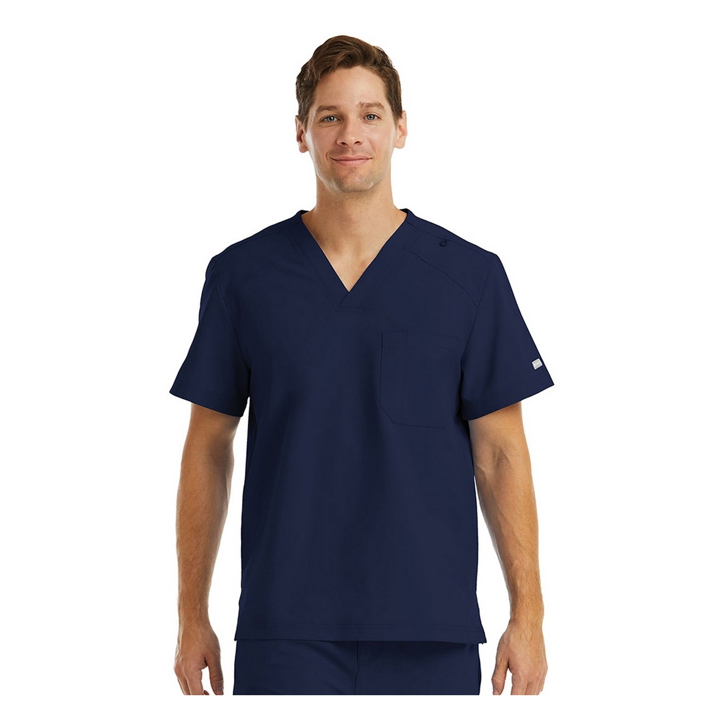 5801 Maevn Momentum Men's Chest Pocket V-Neck Top 