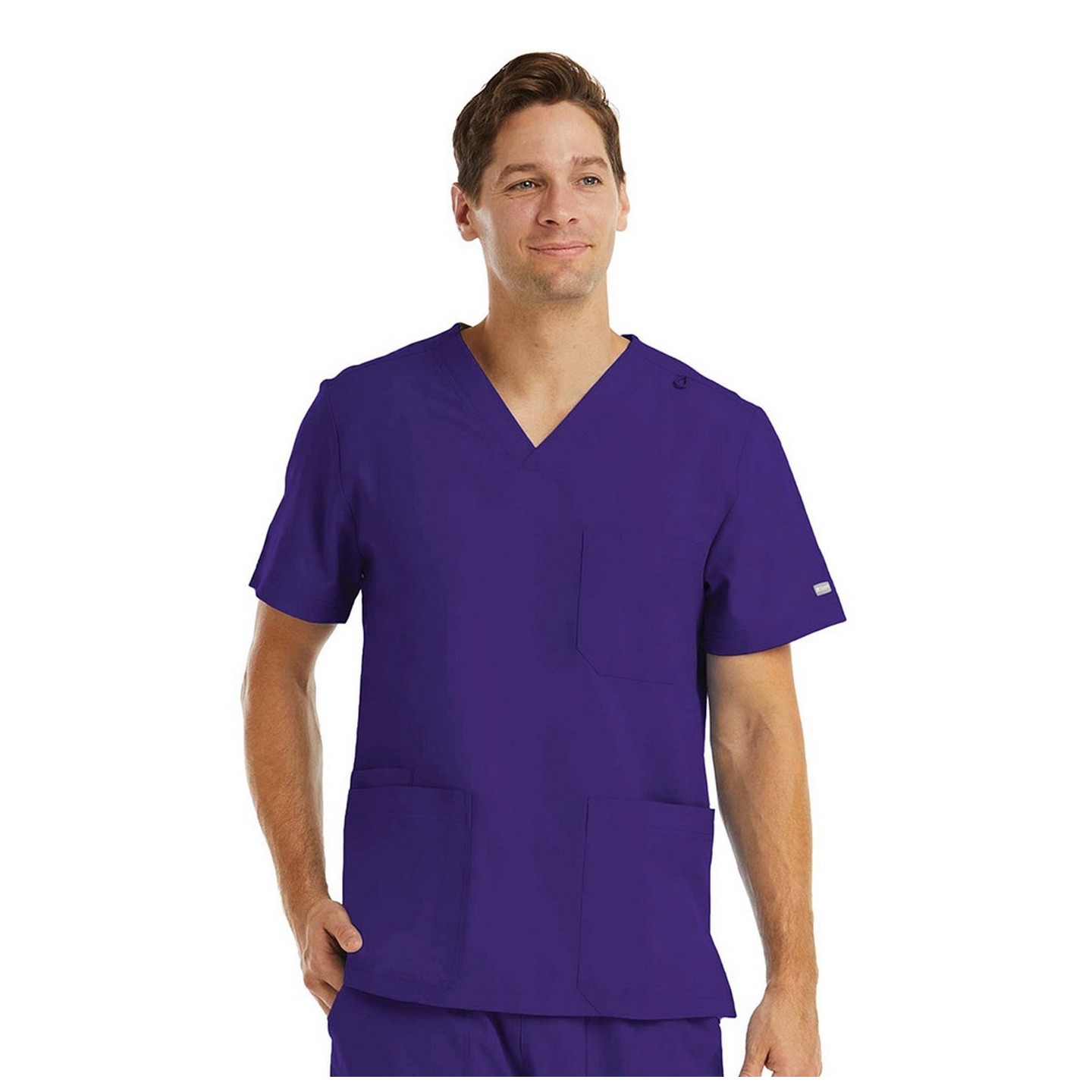 5802 Maevn Momentum Men's 3 Pocket V-Neck Top