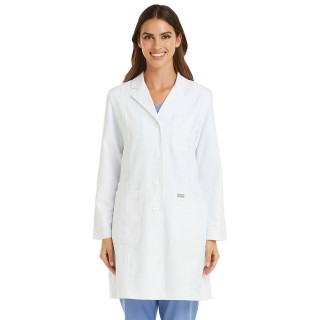 5071 Maevn Momentum Women's Full Length Lab Coat