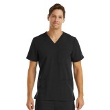 5902 Maevn Matrix Pro Men's 3 Pocket V-neck Top