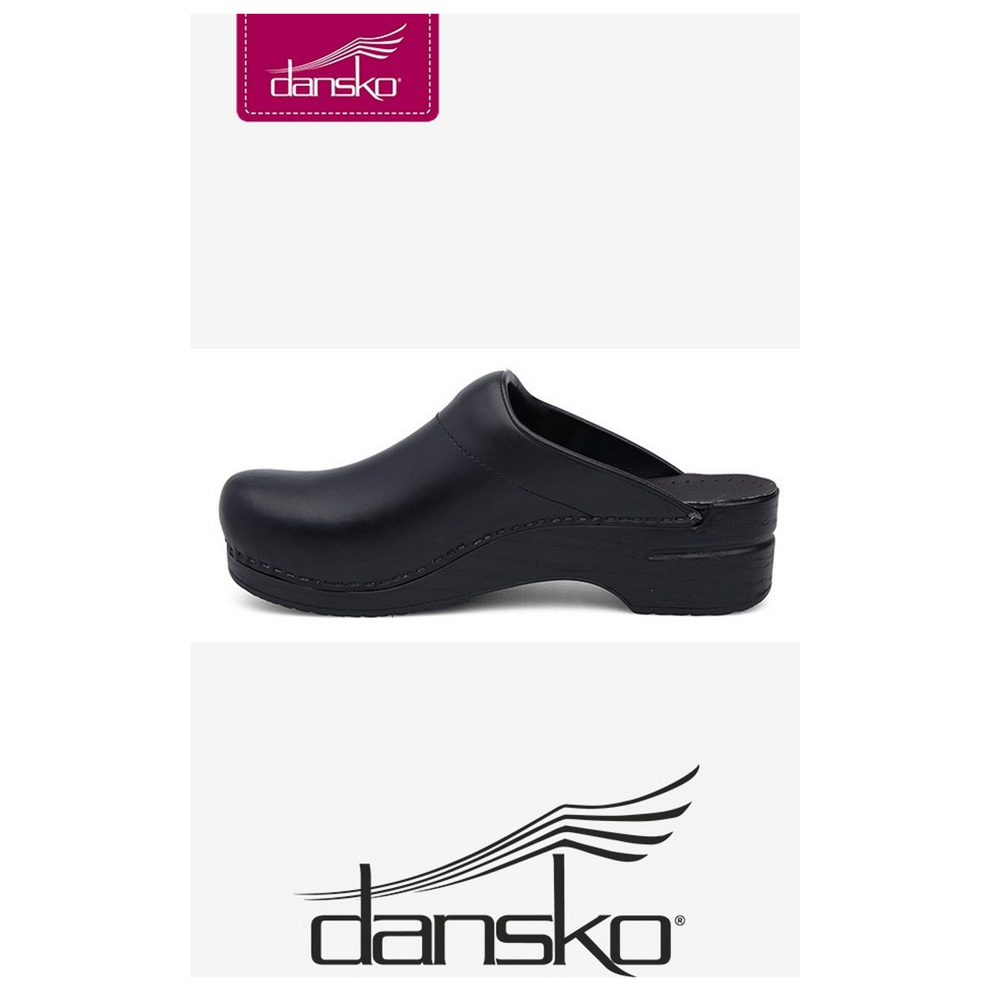 Dansko Clogs Men's - Karl Black Box Leather