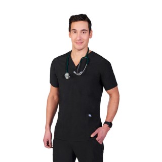 T7010 - Le Haut Alex pour Homme/Unisexe à col en V avec 3 Poches