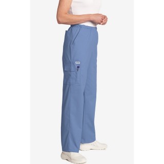 *FINAL SALE CEIL BLUE 307P-Petite MOBB Unisex Perfect 5 Pocket Scrub Pant