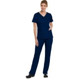 3501 Matrix Both Side V-Neck Top - Maevn