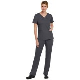 3501 Matrix Both Side V-Neck Top - Maevn