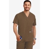 *FINAL SALE 310T MOBB Classic Unisex 3 Pocket Scrub Top (Men's View)