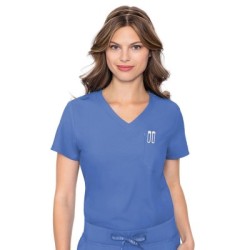 2432 Insight Chest Pocket Top by Med Couture