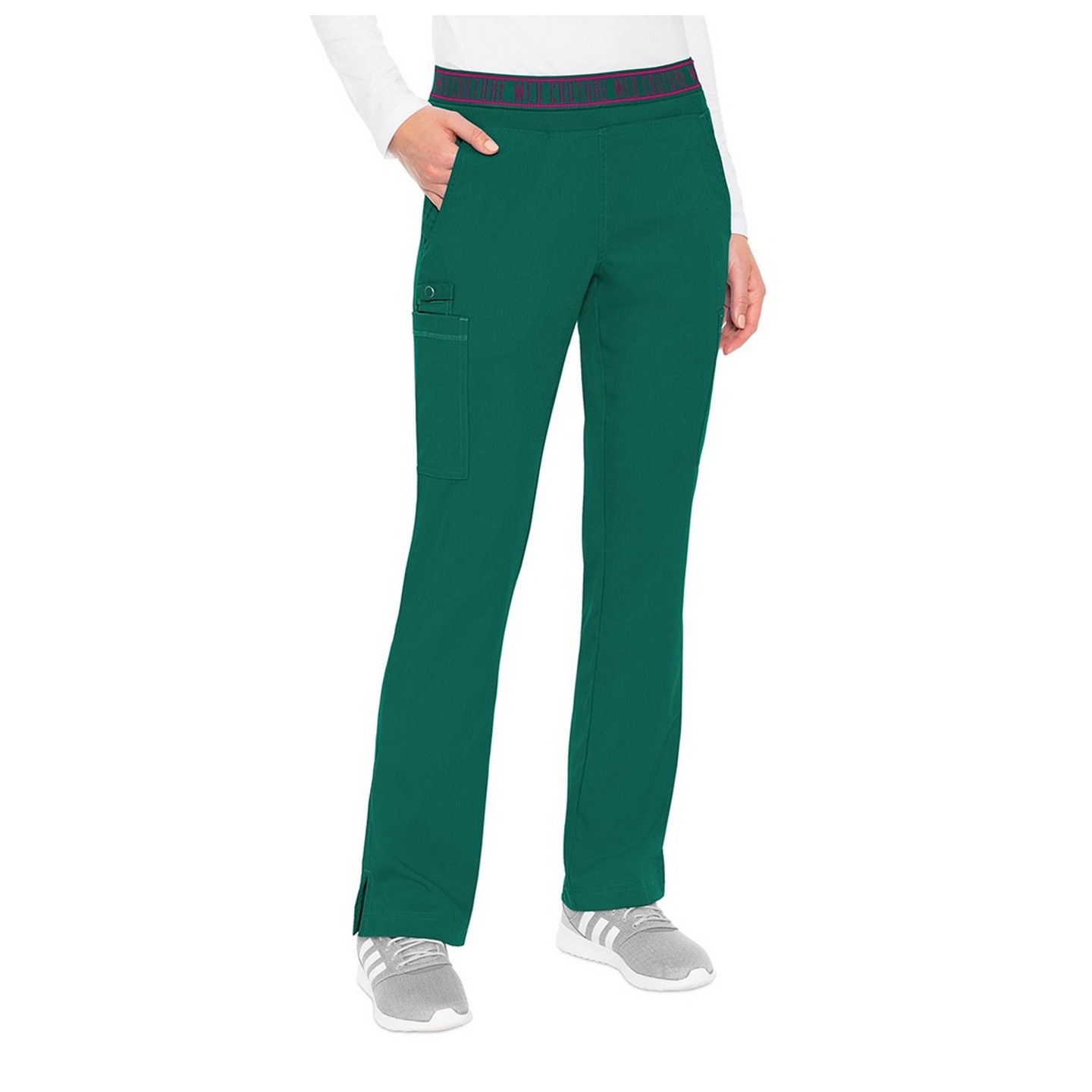 7739P Petite Med Couture Performance Touch YOGA 2 CARGO POCKET PANT - (27 1/2”)