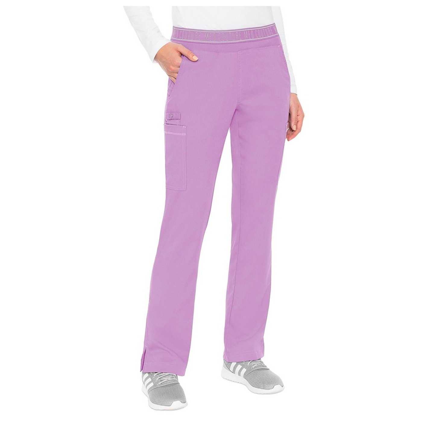 7739P Petite Med Couture Performance Touch YOGA 2 CARGO POCKET PANT - (27 1/2”)