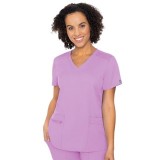 7468 Med Couture Touch V-neck Knit Back Top