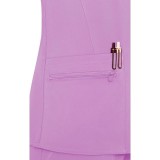 7468 Med Couture Touch V-neck Knit Back Top