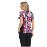 385PR koi Raquel Print Top - Candy Striper