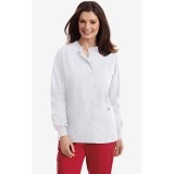WJ370 Manteau chaud avec fermoir en avant - White (WH)
