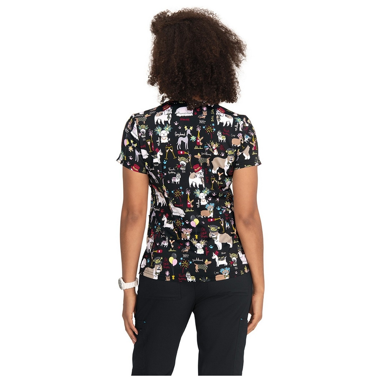 384PR koi Basics Leslie Print Top - Fancy Party