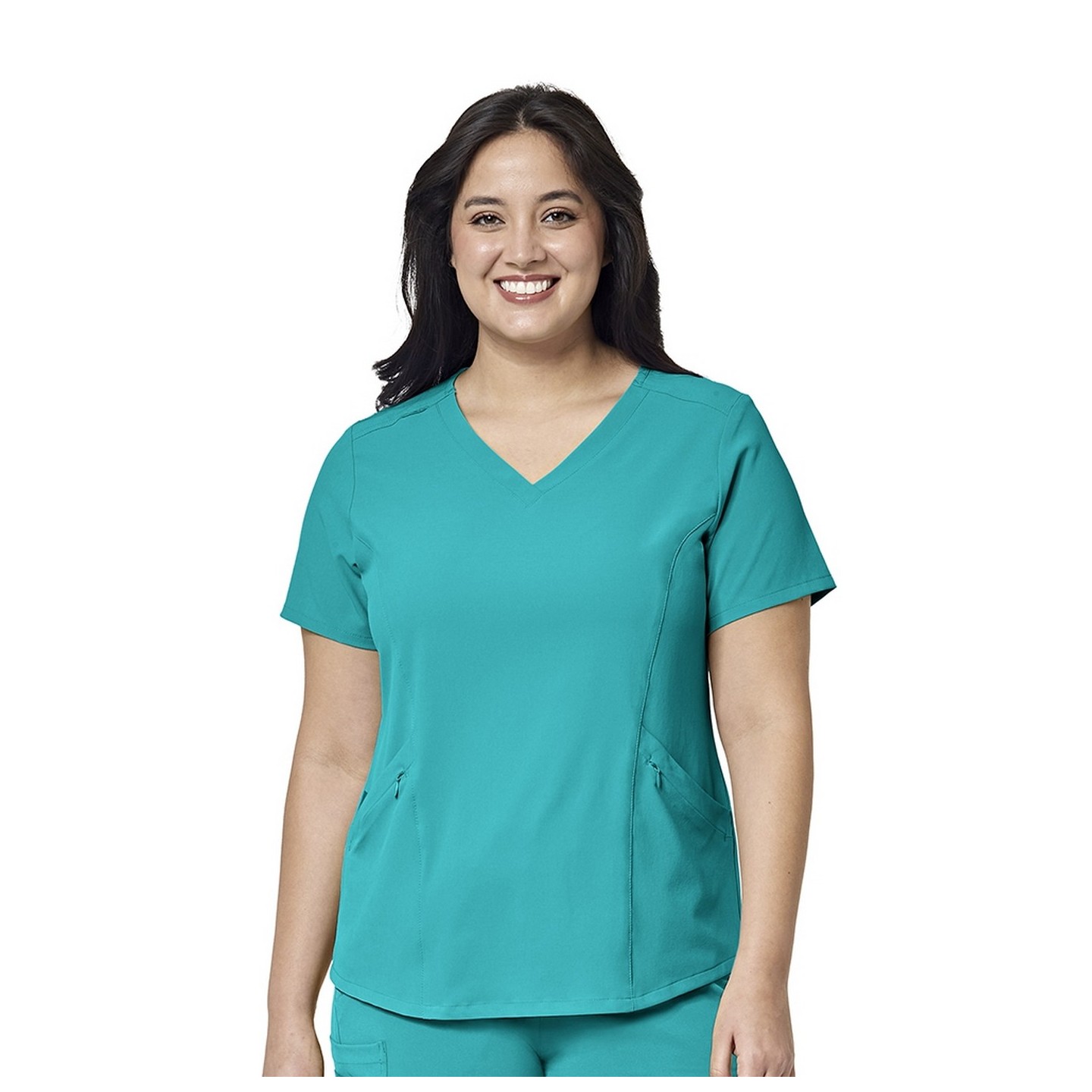 6134 WonderWink Renew Women's V-Neck Top