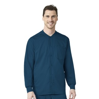 8319 WonderWink PRO Men's Snap Front Warm Up Jacket