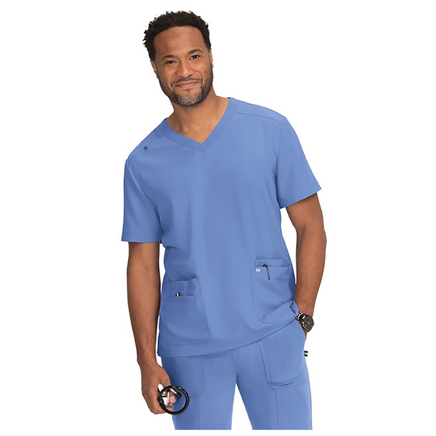 672 koi Next Gen Men's Free To Be Scrub Top 