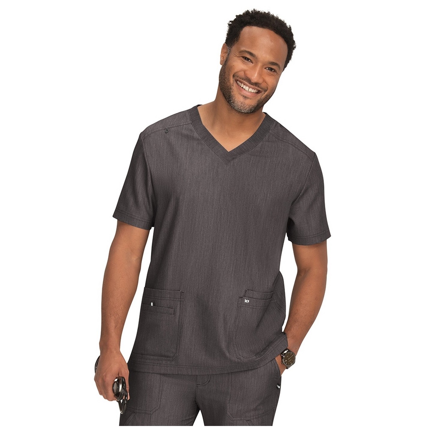 672 koi Next Gen Men's Free To Be Scrub Top 