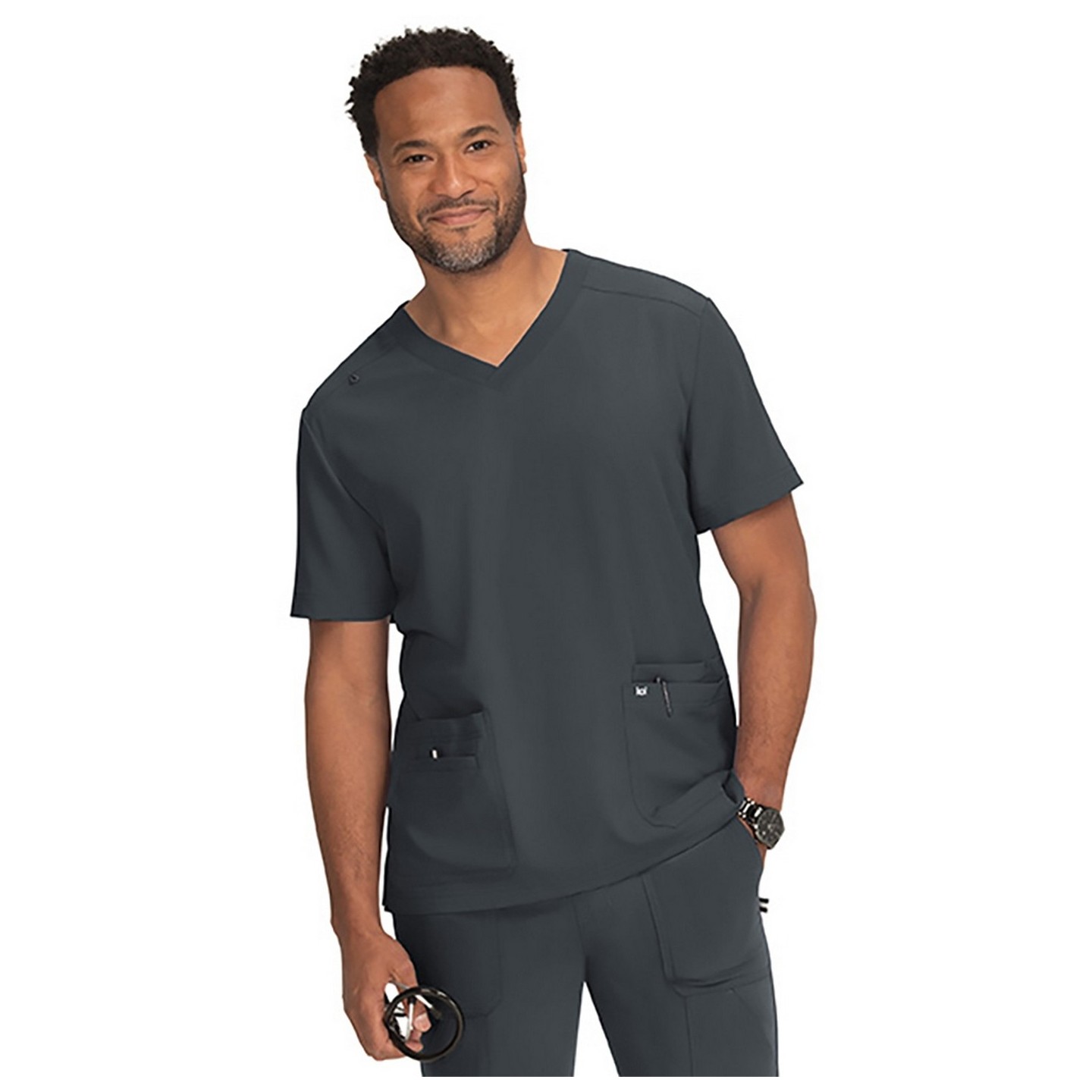 672 koi Next Gen Men's Free To Be Scrub Top 