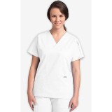 MOBB classique unisexe 3 Pocket Scrub Top (Voir des femmes) - (White)