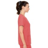 2468 Med Couture Insight Side Pocket Scrub Top