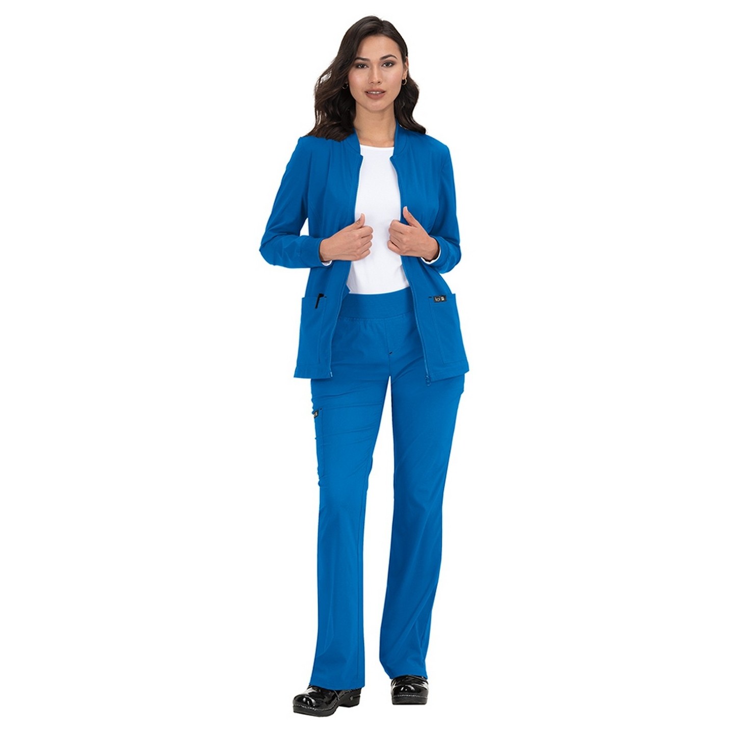 450 koi Basics Andrea Scrub Jacket