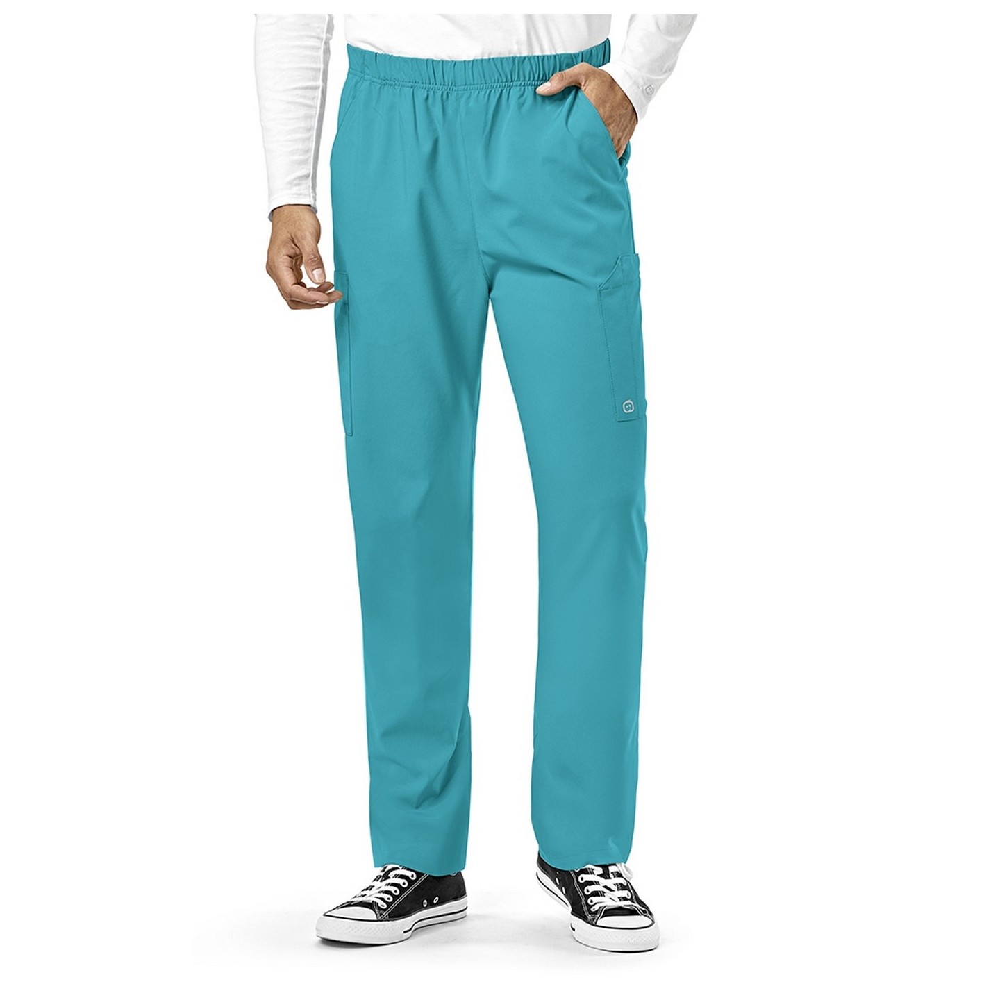 5855 W123 Unisex Multi-Cargo Scrub Pants