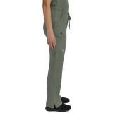 9560T TALL Rebecca HH Works 6 Pocket Drawstring Waist Straight Leg Cargo Scrub Pants - Inseams: 33 1/2"