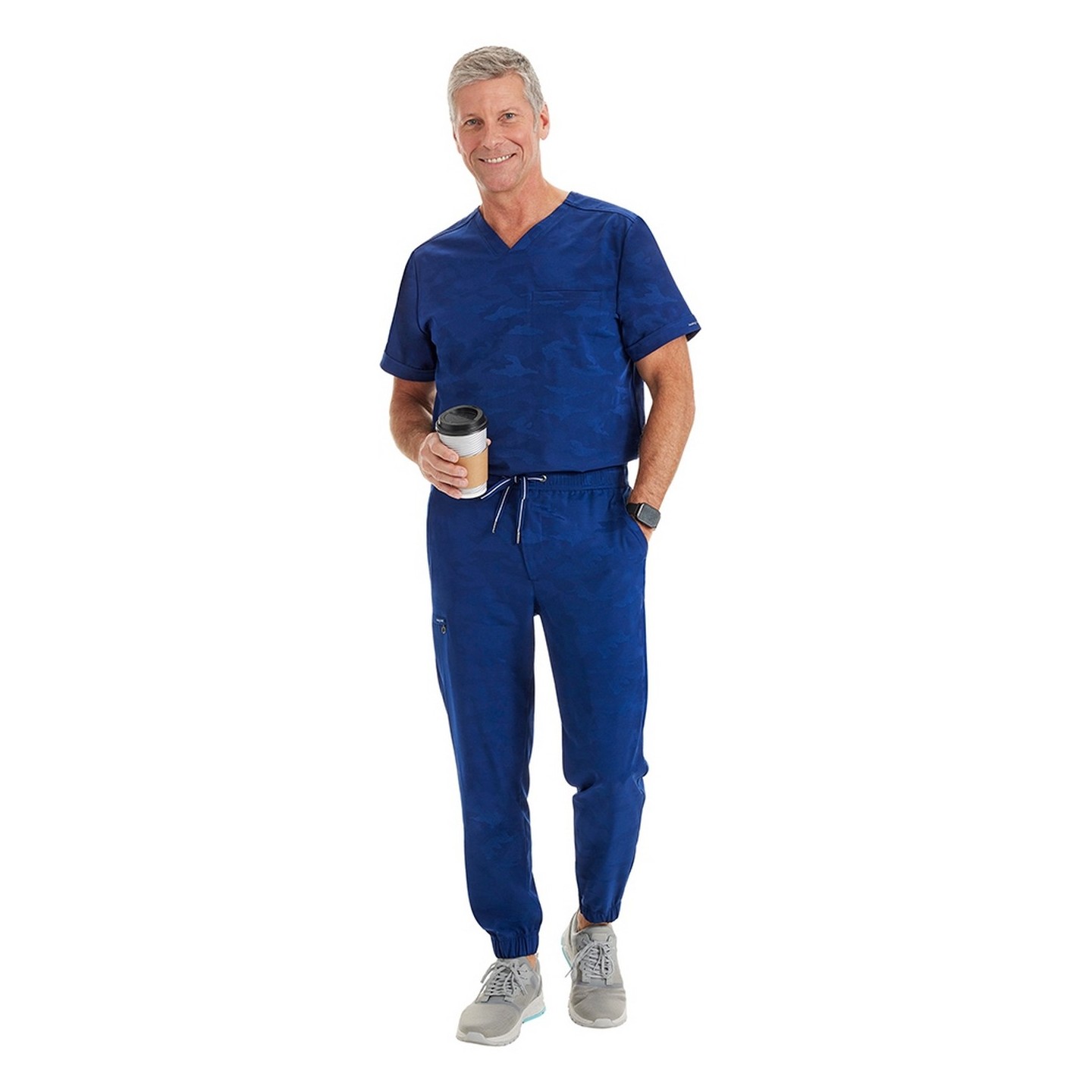 9360 Healing Hands Purple Label Men's Drew Camo Jogger Pants