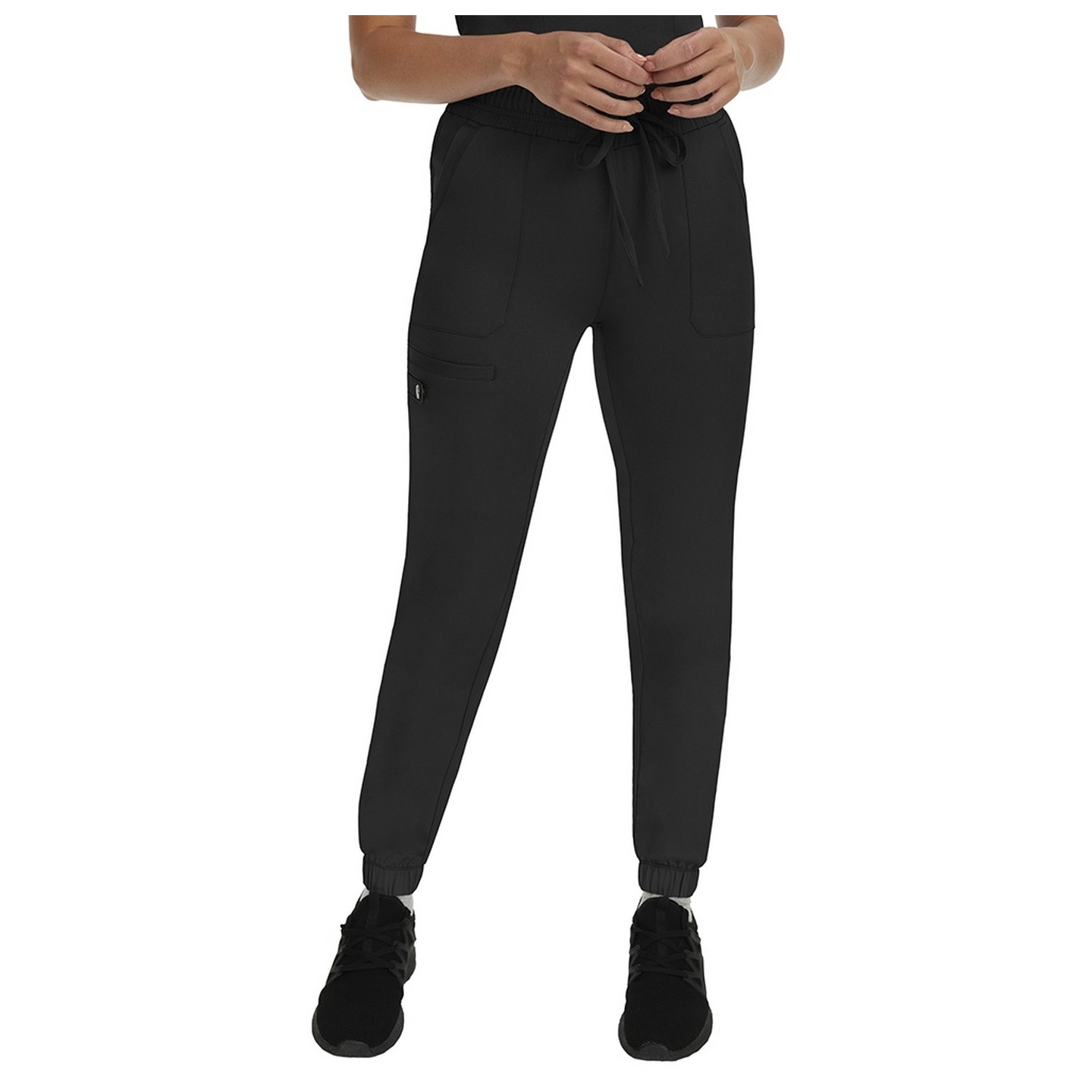 9575P Petite HH Works Renee Jogger With Full Elastic Waistband And Drawstring Pant