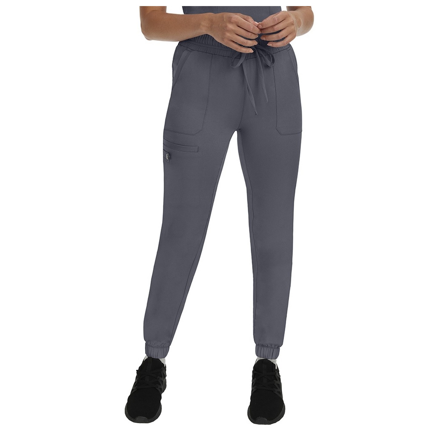 9575P Petite HH Works Renee Jogger With Full Elastic Waistband And Drawstring Pant