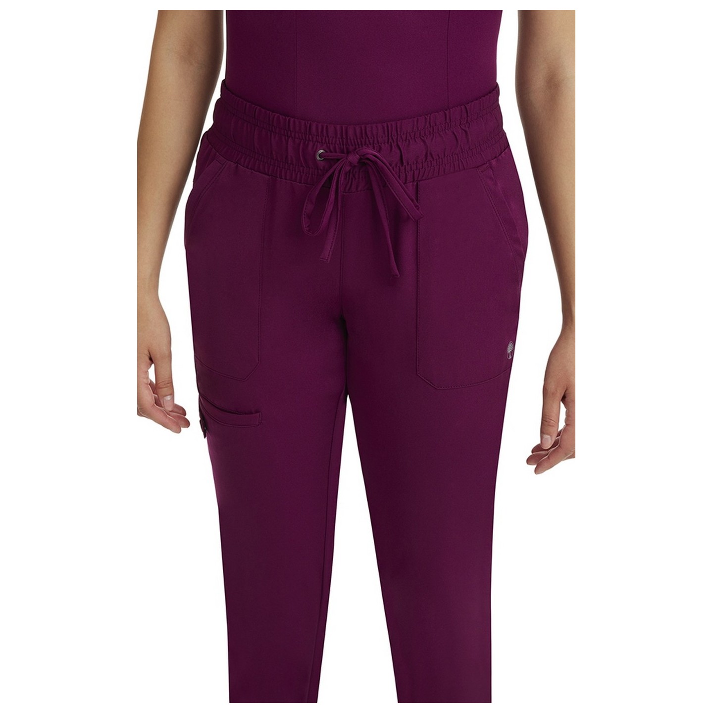 9575P Petite HH Works Renee Jogger With Full Elastic Waistband And Drawstring Pant