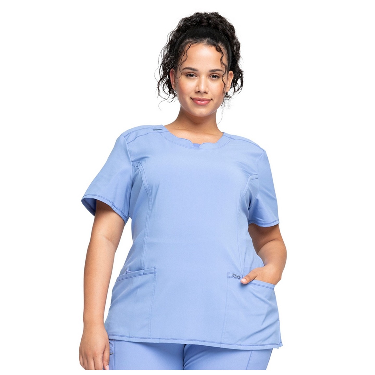 Round Neck Top - Cherokee Infinity - Antimicrobial