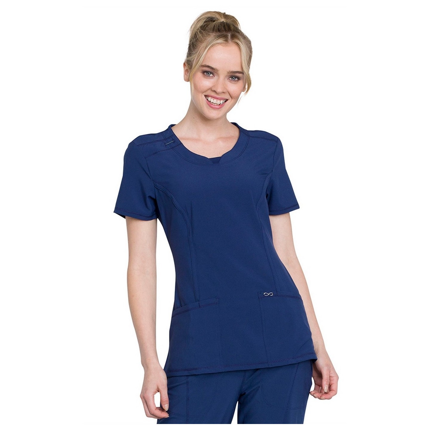 Round Neck Top - Cherokee Infinity - Antimicrobial