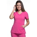 Mock Wrap Top - Cherokee Infinity - Antimicrobial
