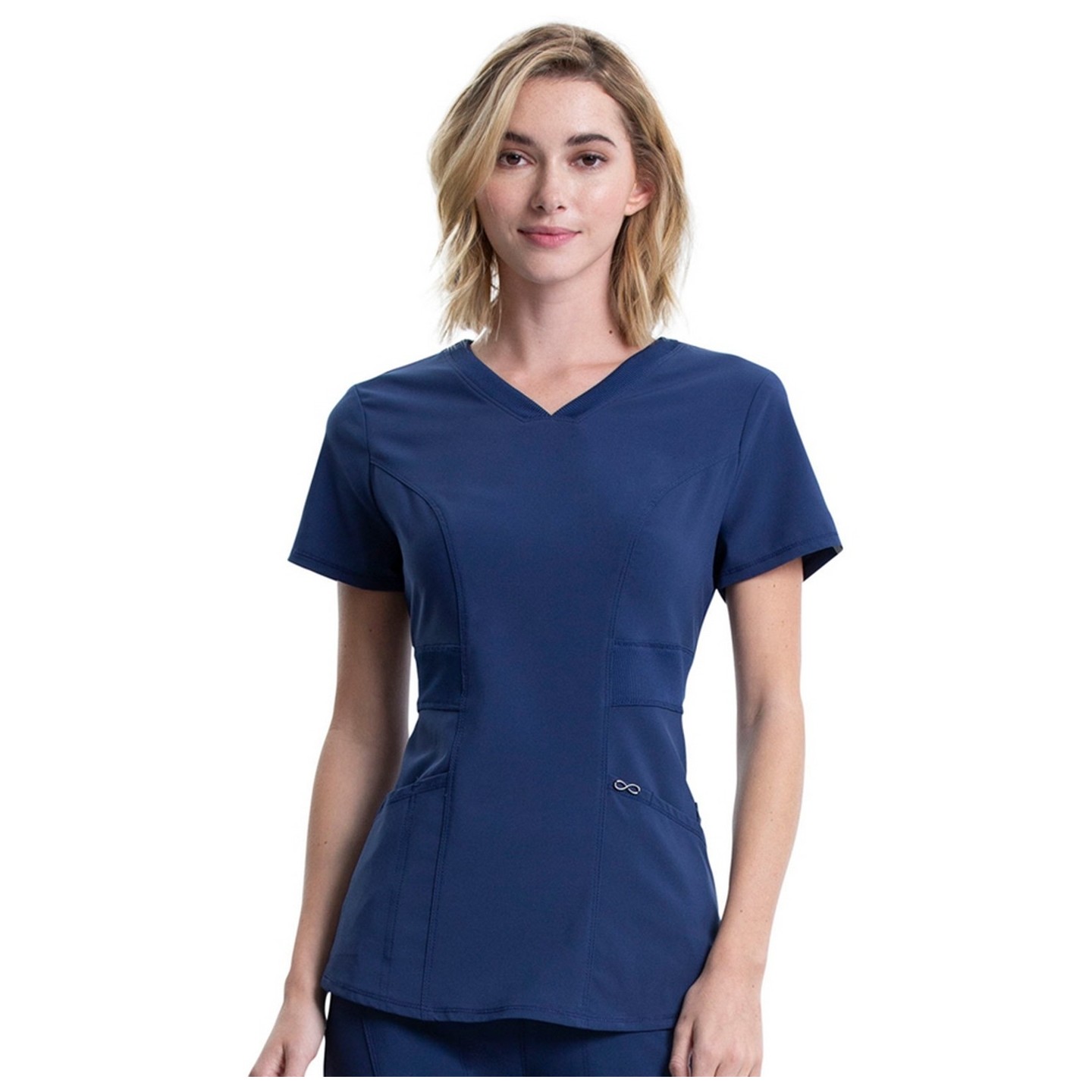 V-Neck Top - Cherokee Infinity - Antimicrobial