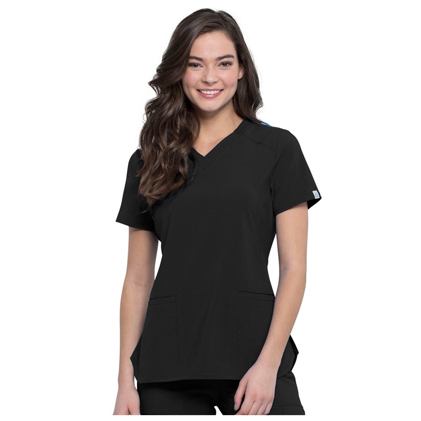 V-Neck Top - Cherokee Infinity - Antimicrobial